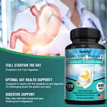 Probiotic Supplements, Including Prebiotics, Support Women’s Gut Flora, Digestive Health, and Longer-lasting Energy